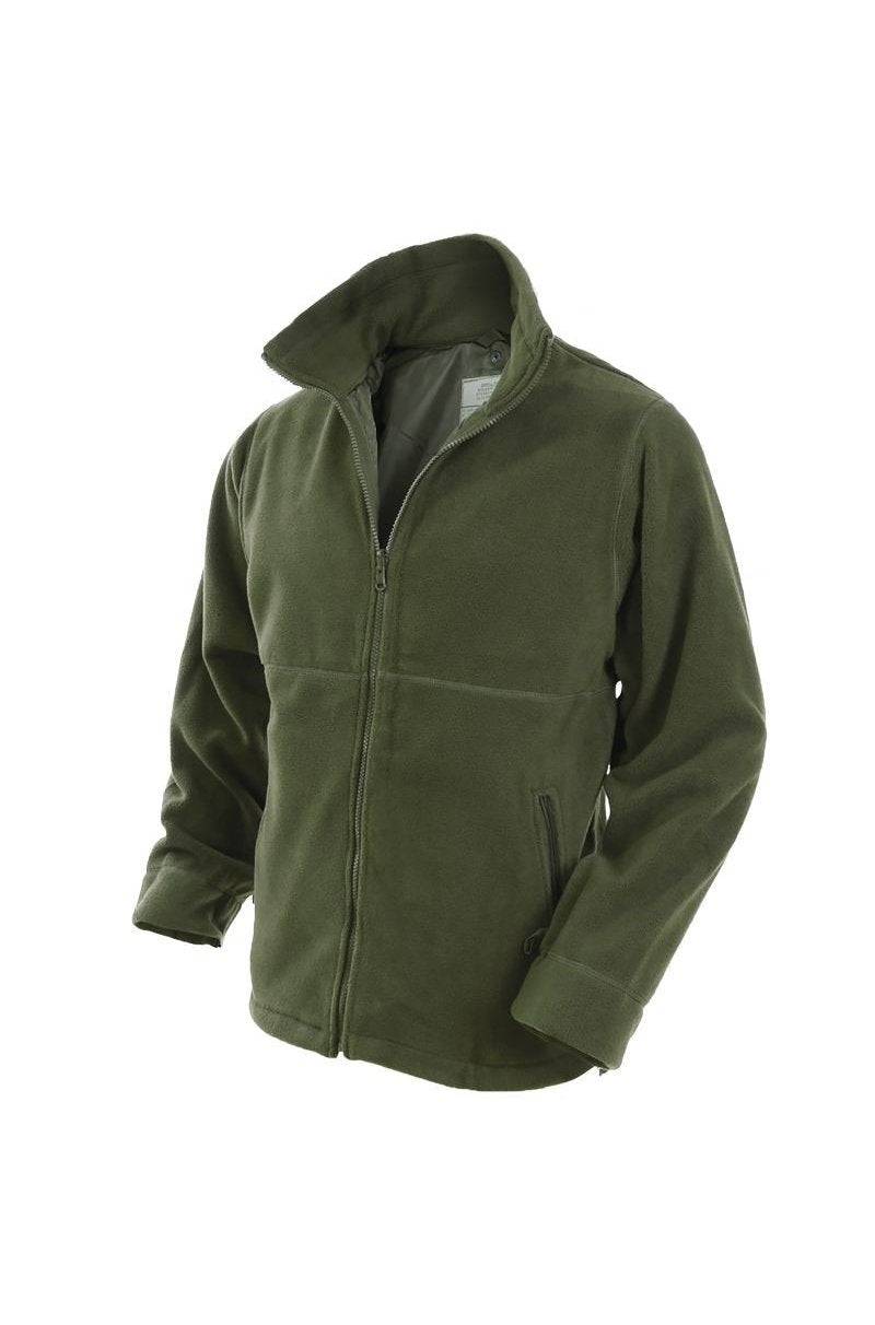 Jachetă Verde Impermeabilă cu Căptușeală Fleece Detașabilă
