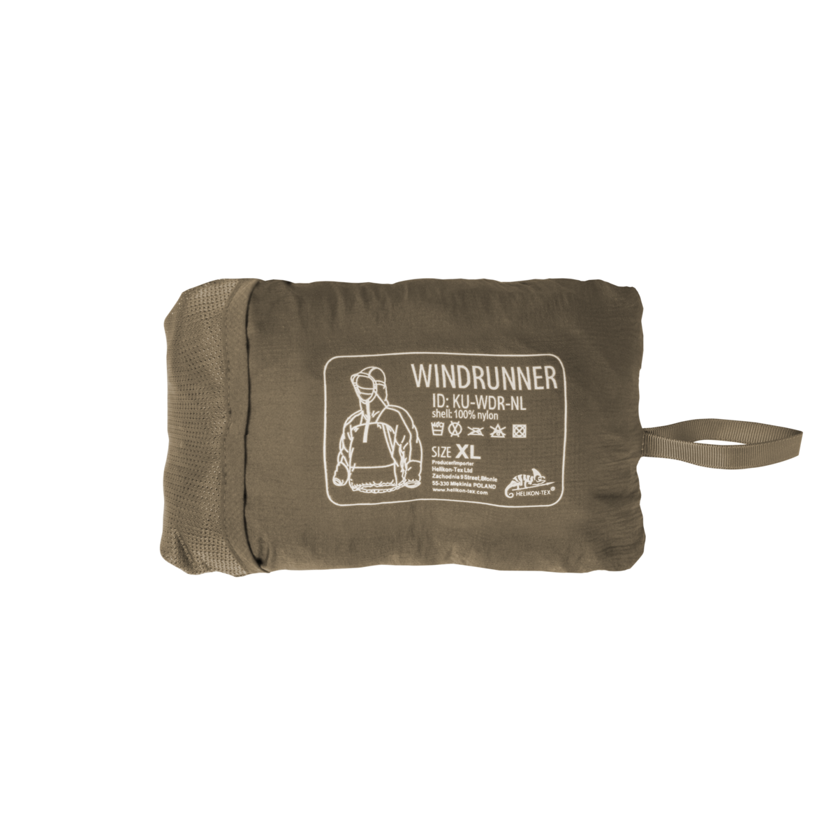 Jachetă Windshirt Helikon-Tex WindPack® Nylon Shadow Grey