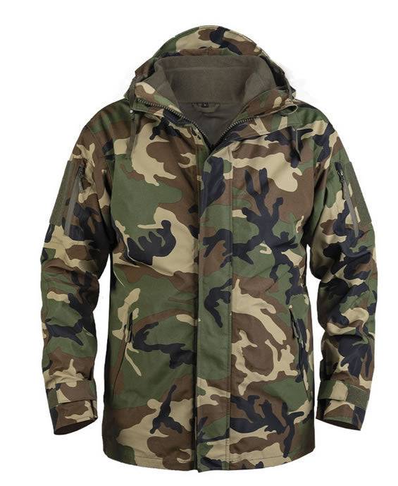 Jachetă WOODLAND Impermeabila cu Polar Detașabil – GEN.II