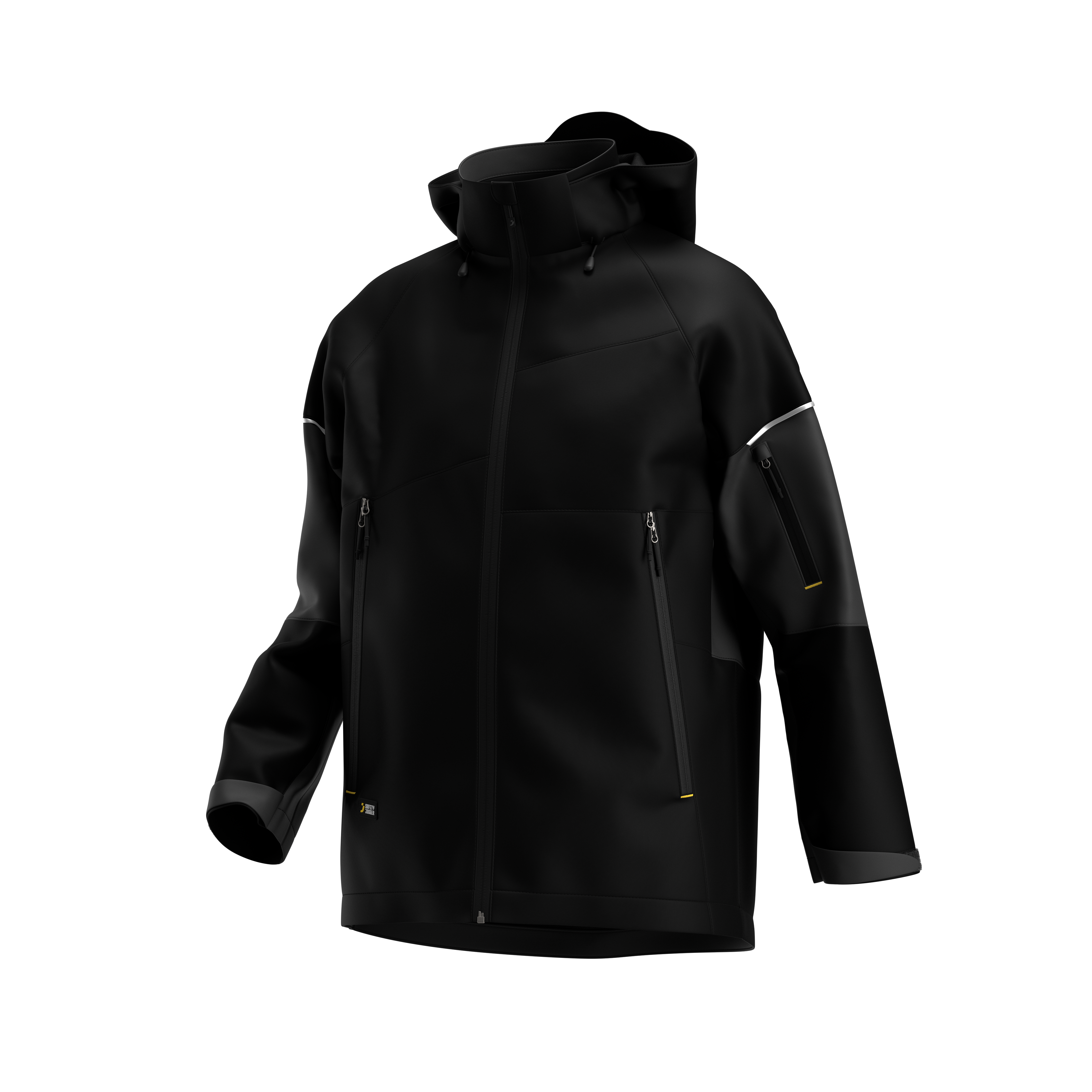 Jachete de ploaie Kasai Rain Jkt M Safety Jogger - Black/Dark Grey