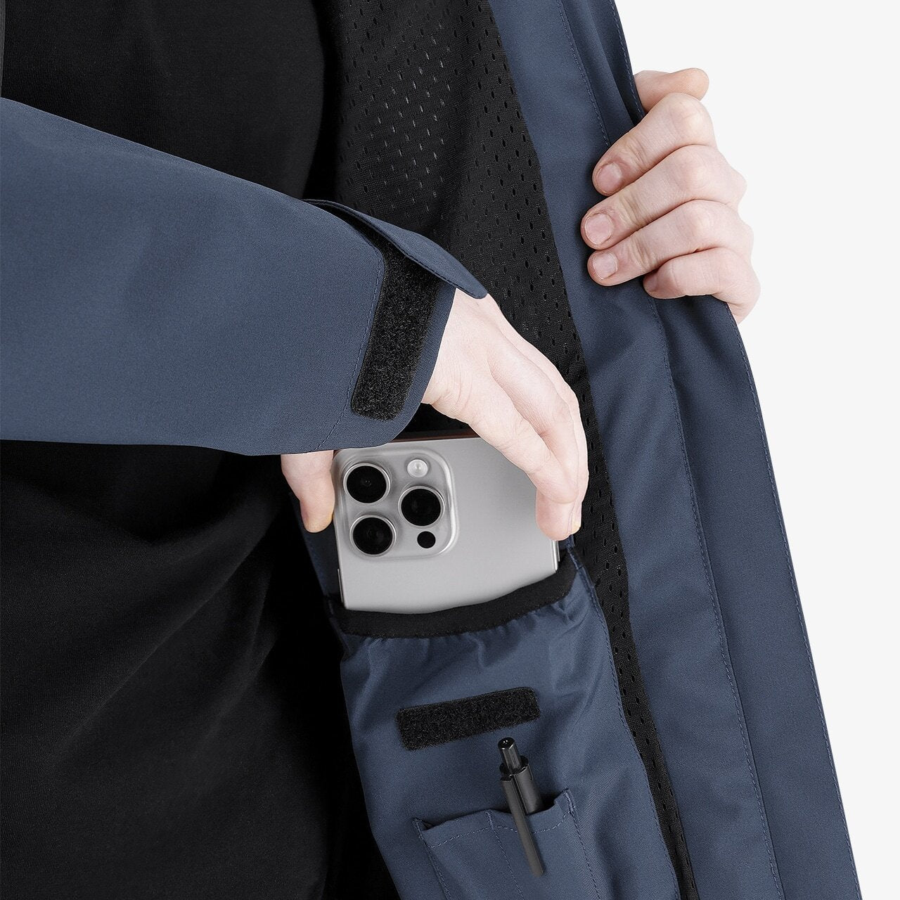 Jachete de ploaie Kasai Rain Jkt W Safety Jogger - Bleumarin