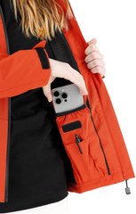 Jachete de ploaie Kasai Rain Jkt W Safety Jogger - Roșu