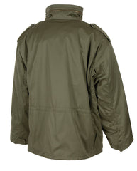 Jachete Militare Geacă M65 US Verde Oliv - Căptușeală detașabilă, Glugă integrată