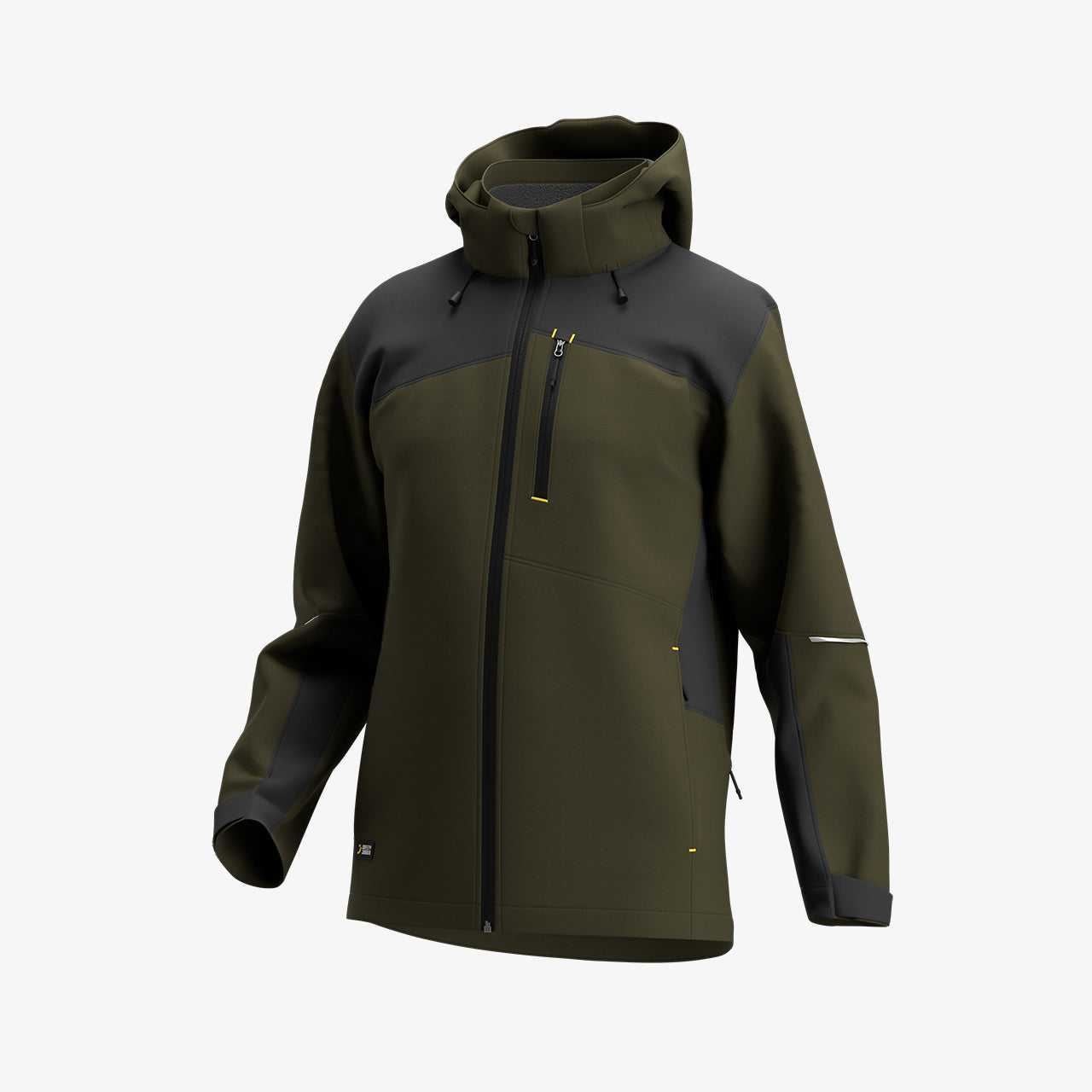 Jachete Softshell Kasai Sshell Jkt M Safety Jogger - Khaki/Dark Grey