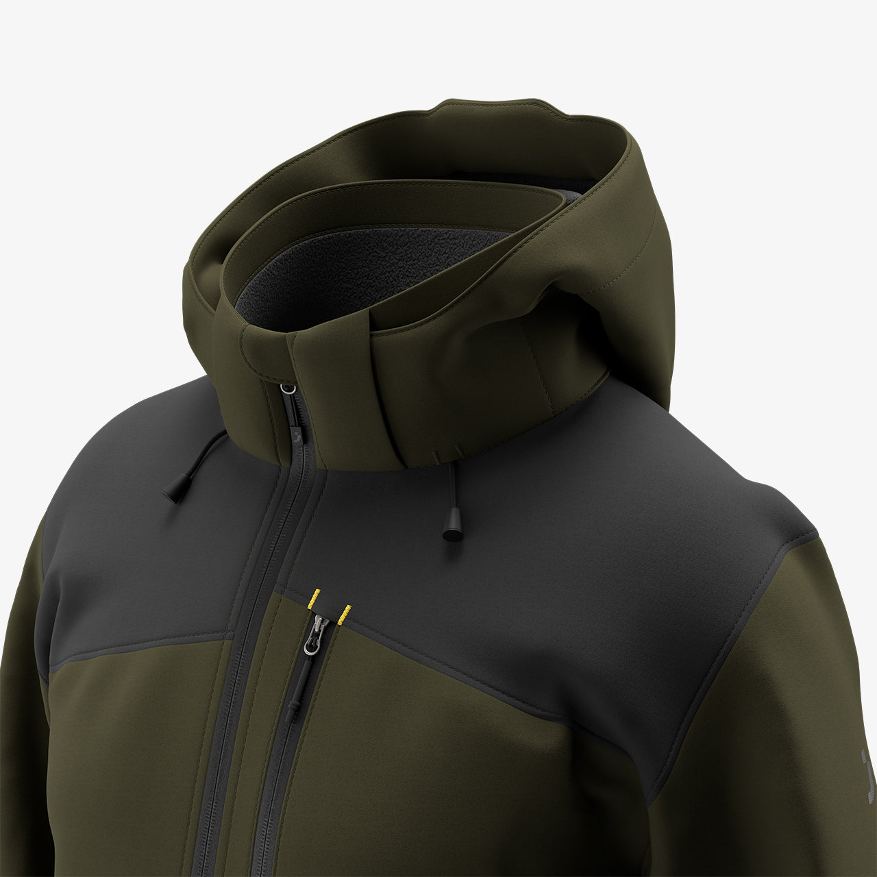 Jachete Softshell Kasai Sshell Jkt M Safety Jogger - Khaki/Dark Grey