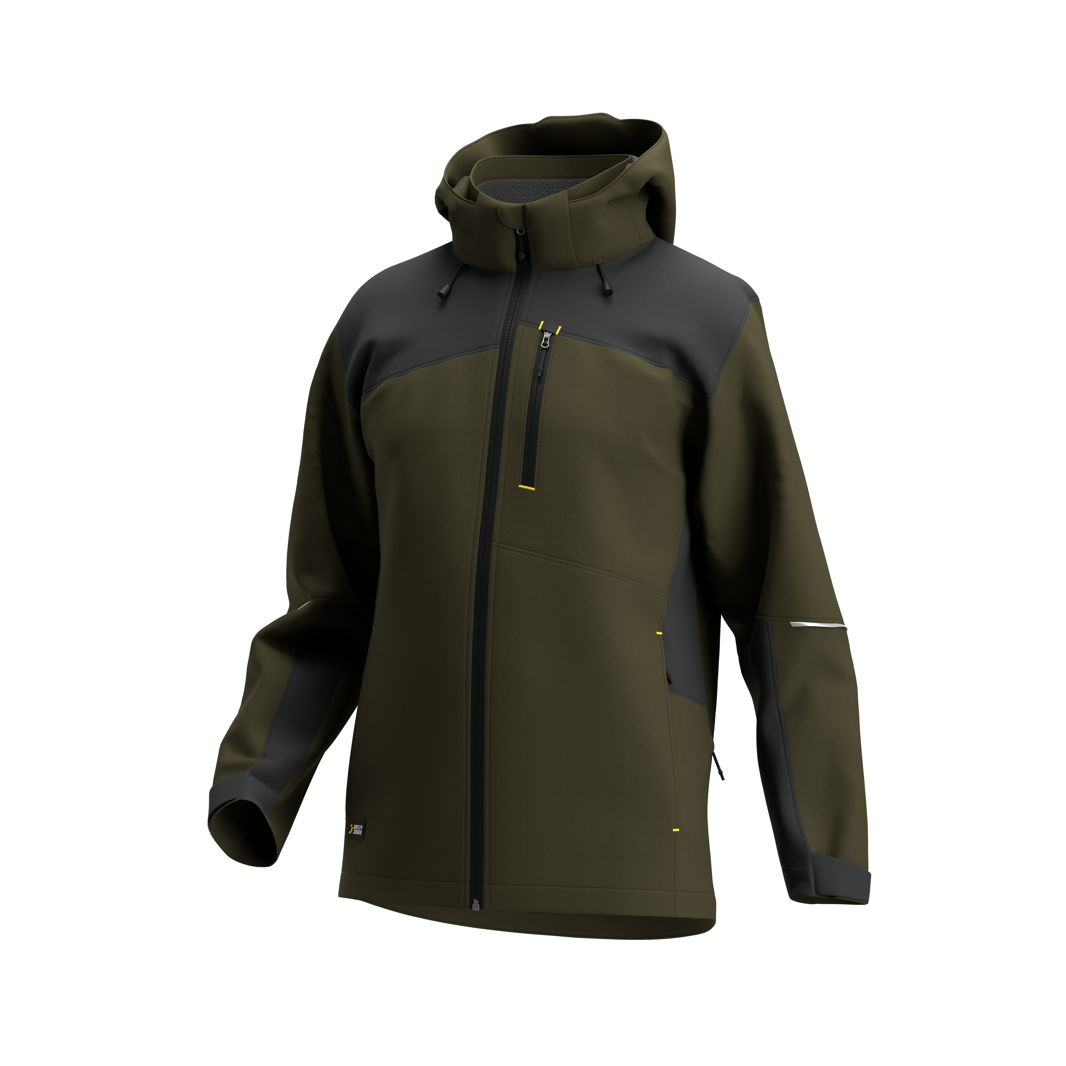 Jachete Softshell Kasai Sshell Jkt M Safety Jogger - Khaki/Dark Grey