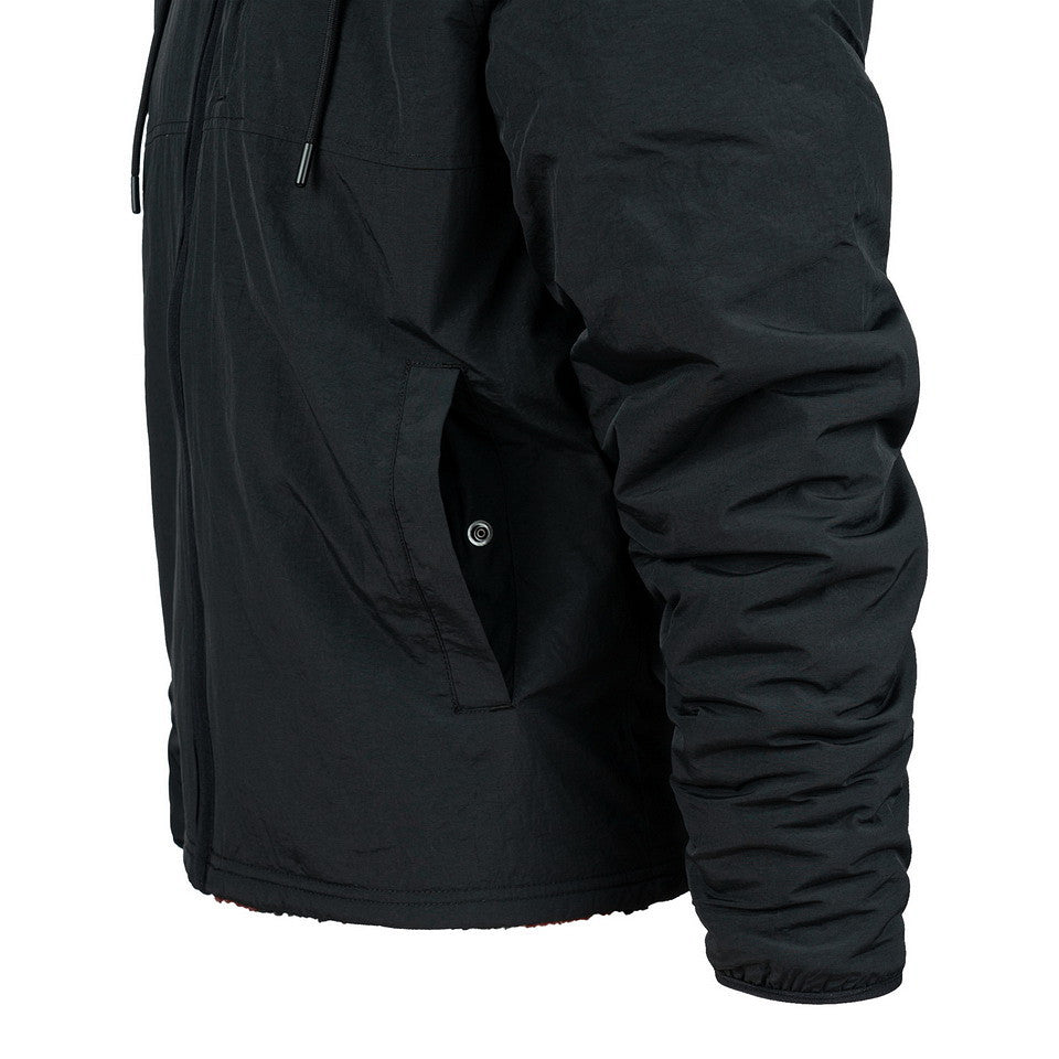 Jas Reversible Sherpa Softshell Negru/Roșu - Adaptabilitate Tactică Dublă