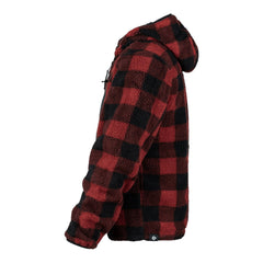 Jas Reversible Sherpa Softshell Negru/Roșu - Adaptabilitate Tactică Dublă