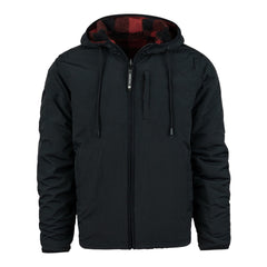 Jas Reversible Sherpa Softshell Negru/Roșu - Adaptabilitate Tactică Dublă
