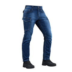 Jeans Tactici Aggressor M-Tac - Dark Denim, Confort și Funcționalitate