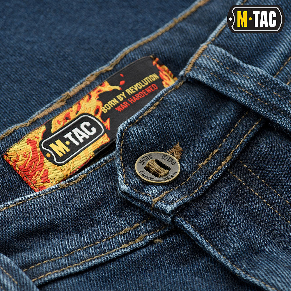 Jeans Tactici Gen.I Cordura M-Tac Regular Fit - Dark Denim