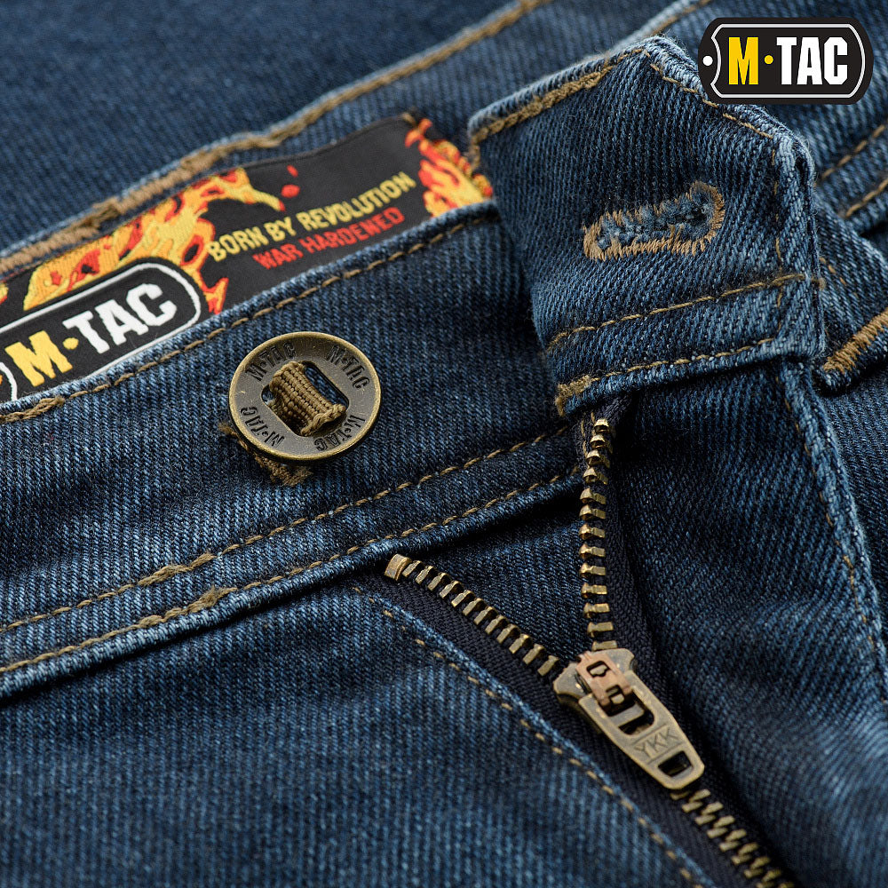 Jeans Tactici Gen.I Cordura M-Tac Regular Fit - Dark Denim