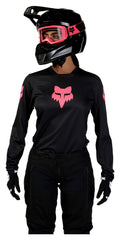 Jersey Moto Damă Fox 180 Blackout - Confort și Performanță Off-Road