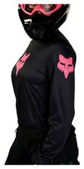 Jersey Moto Damă Fox 180 Blackout - Confort și Performanță Off-Road