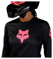 Jersey Moto Damă Fox 180 Blackout - Confort și Performanță Off-Road
