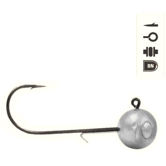 Jig Cârlig Mustad nr.1 5g - 25 buc/plic, Ultra Sharp, Rezistent - 1