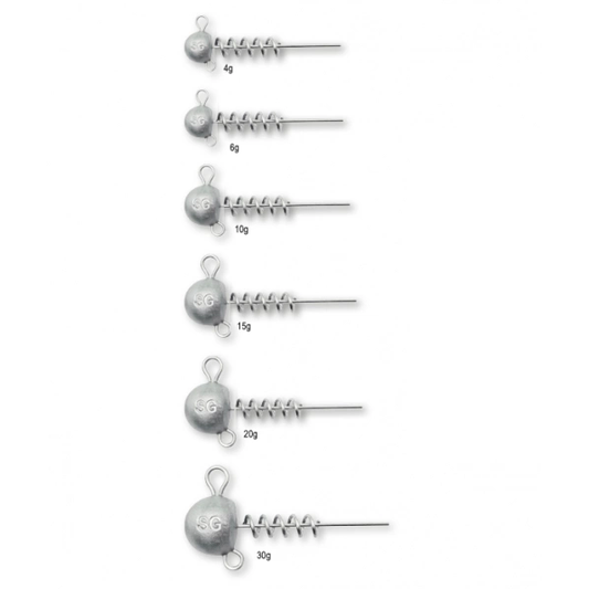 Jig Corkscrew 10g Savage Gear - Vibrații Atractive, 3 Bucăți/Plic - 1