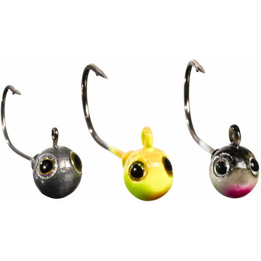 Jig Gunki G.Round Sensas - Portocaliu Fluo, 8g, 3/0, 3buc/set