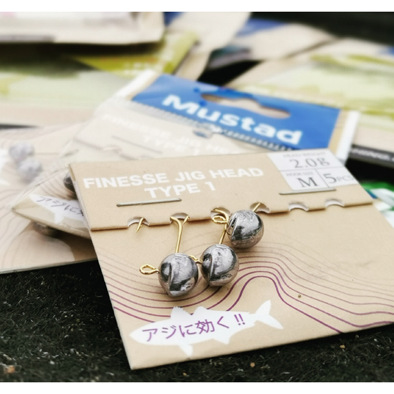 Jig Head Finesse Mustad - 2.0g, Concepție Precisă Pescuit - 2