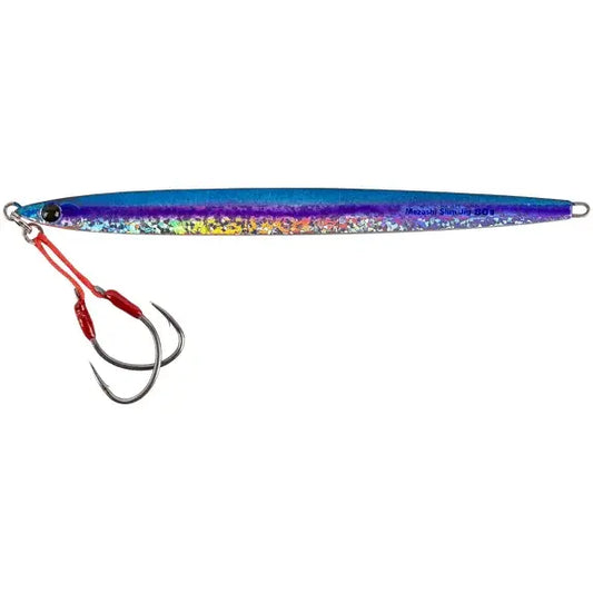 Jig Jig Mezzashi Slim Anchovy Glow Mustad - 60g, Anșoa Luminescent