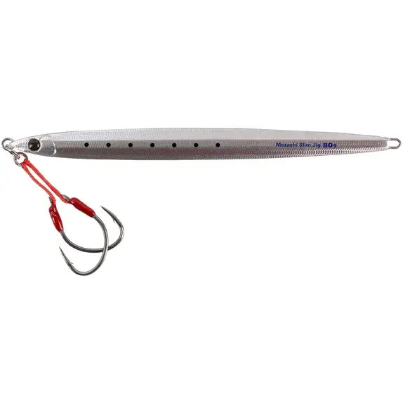 Jig Jig Mezzashi Slim Shirasu Glow Mustad - 80g, 16cm, Atracție Nocturnă