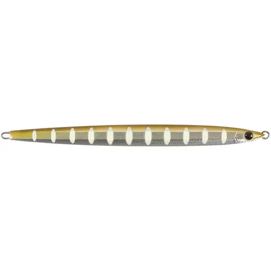 Jig Jigging Mezashi Slim Mustad - Ansa Lunga, Strălucire Nocturnă 80g/16cm