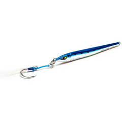Jig Mustad Moonriser Blue Red Chrome 120g - Atracție irezistibilă - 2