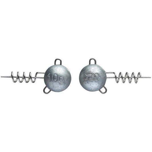 Jig Prorex Round Screw-in Heads Daiwa - Fără Plumb, 14g, 2buc - 1
