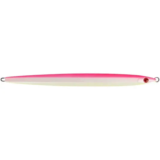 Jig Slim Mezashi Mustad - 80g, Glow Pink, Atracție Garantată