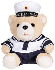 Jucărie Ursuleț de pluș "Marine" Marin MFH - 28cm, Broderie "DEUTSCHE MARINE"