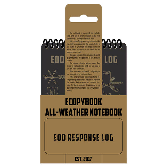 Jurnal Tactic EOD RESPONSE LOG A6 M-Tac - Rezistent la EOD