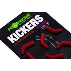 Kicker Korda X-Large Bloodworm Red - Crap, Monturi, 10buc
