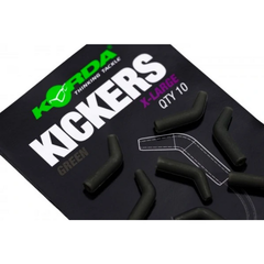 Kicker KORDA X-LARGE Green - 10 Bucăți, Hooklink Perfect - 2