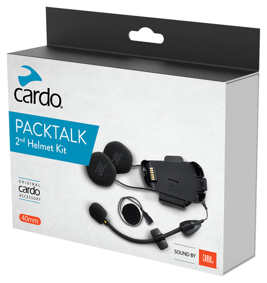 Kit Al Doilea Cască JBL Packtalk Bold Cardo - Sunet Premium