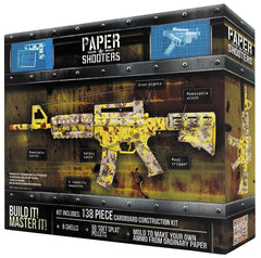 Kit Armă Hârtie Zombie Slayer Camuflaj - 138 piese, Rază 20m