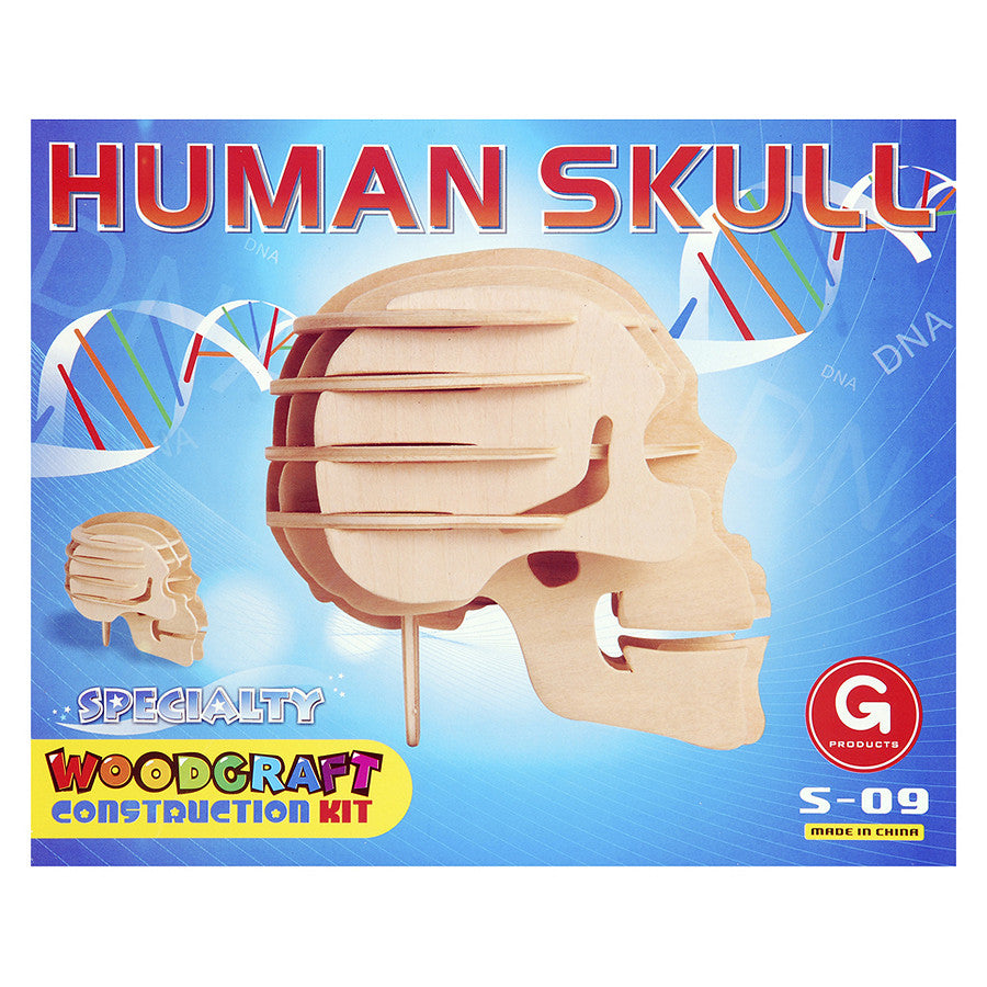 Kit Asamblare Lemn Skull S-09 - Precizie și Împlinire