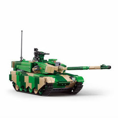 Kit Construcție Tanc RC Sluban Army ZTZ-99AS M38-B7071 Sluban - Asamblează și Domină