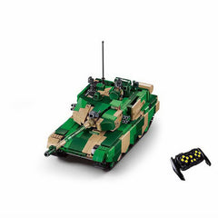 Kit Construcție Tanc RC Sluban Army ZTZ-99AS M38-B7071 Sluban - Asamblează și Domină