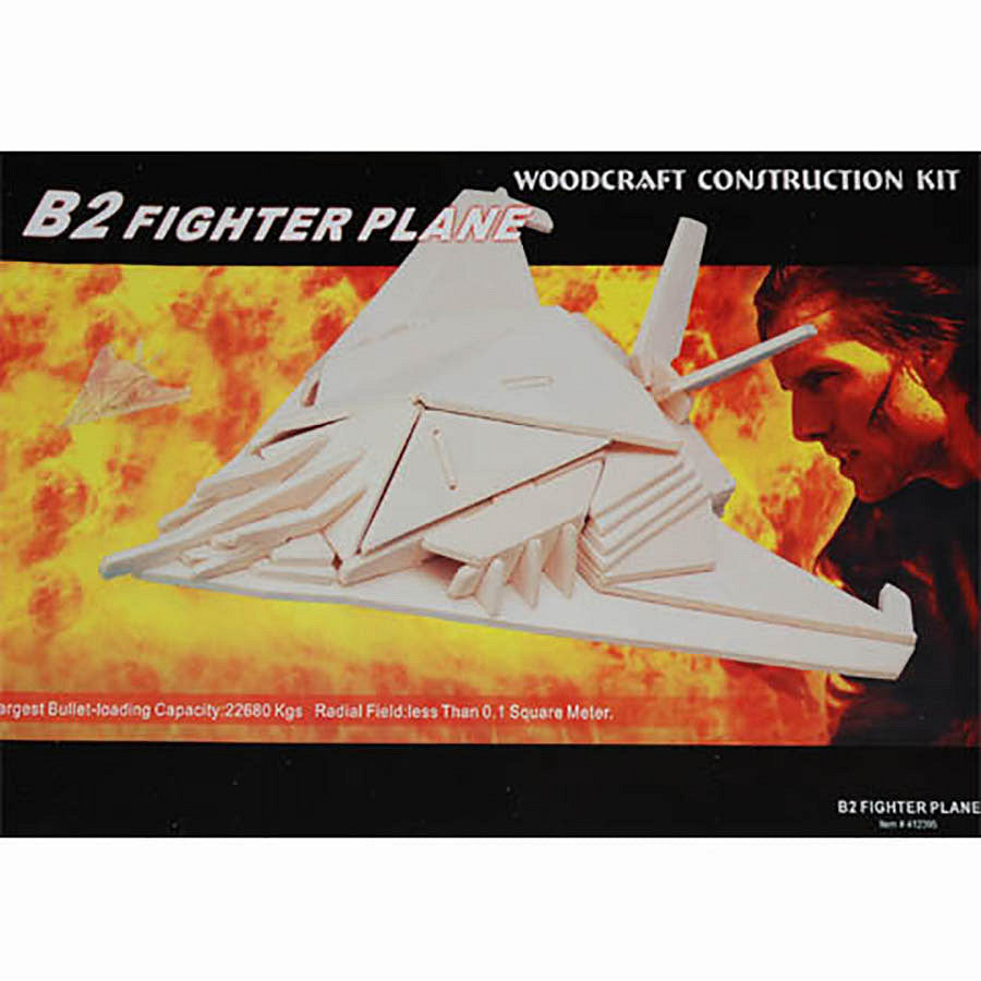 Kit Model 3D Lemn B2 Fighter #3110 - Precizie Strategică DIY