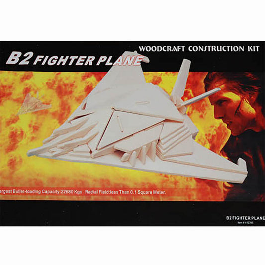 Kit Model 3D Lemn B2 Fighter #3110 - Precizie Strategică DIY