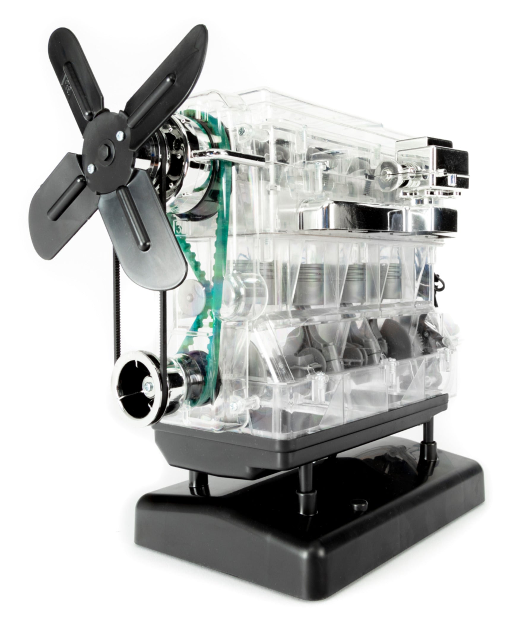 Kit Model Motor 4 Cilindri Franzis - Transparent, Sunet Real