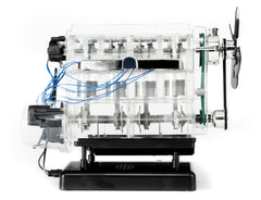 Kit Model Motor 4 Cilindri Franzis - Transparent, Sunet Real