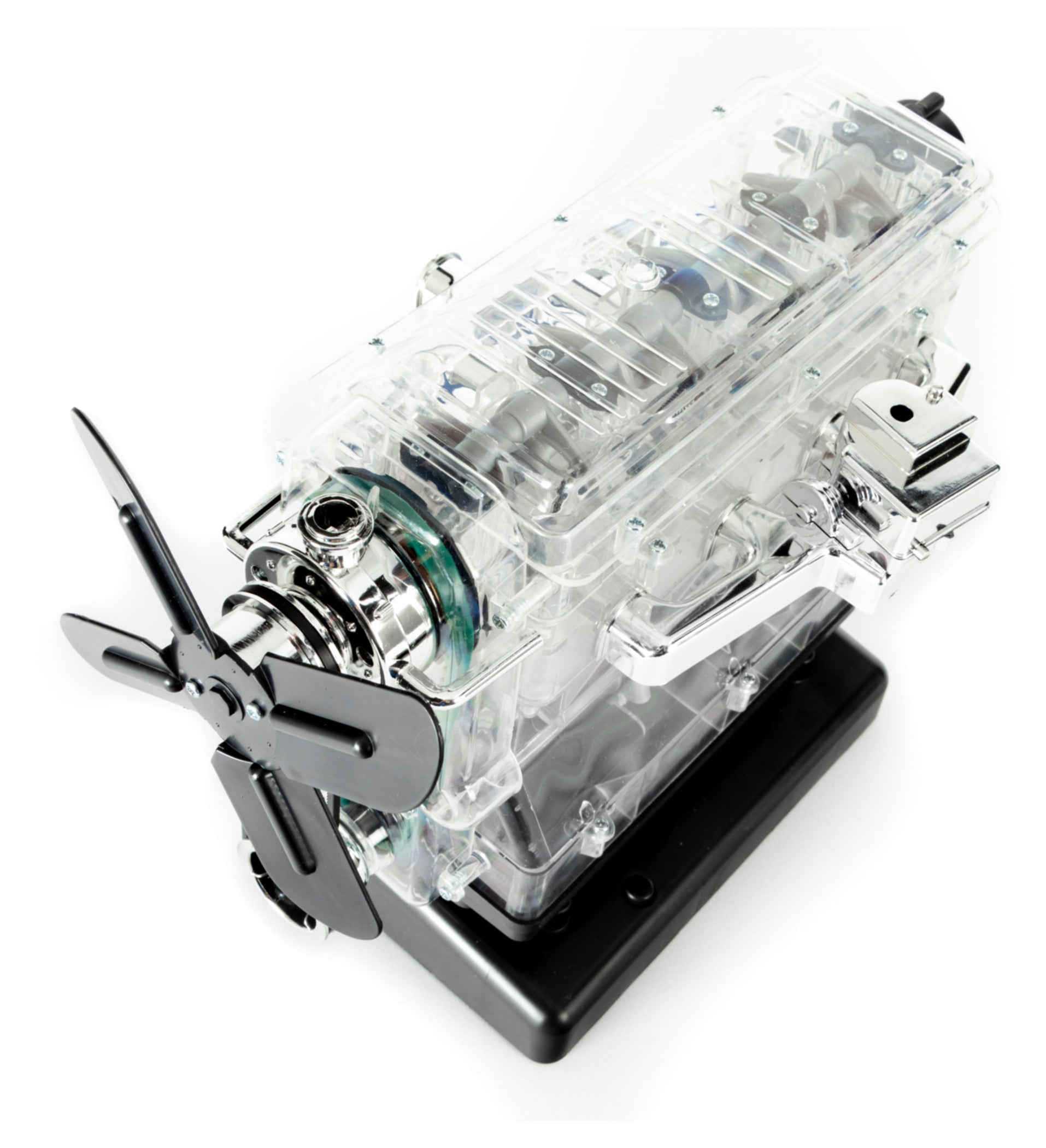 Kit Model Motor 4 Cilindri Franzis - Transparent, Sunet Real