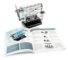 Kit Model Motor 4 Cilindri Franzis - Transparent, Sunet Real