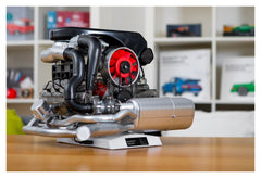 Kit Model Motor Porsche 911 Turbo - Detalii Autentice, Sunet Real