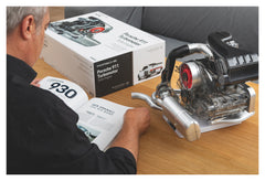Kit Model Motor Porsche 911 Turbo - Detalii Autentice, Sunet Real
