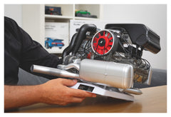 Kit Model Motor Porsche 911 Turbo - Detalii Autentice, Sunet Real