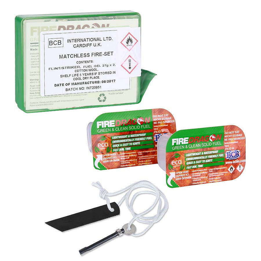 Kit Pornire Foc BCB Vuurstarter Matchless CN335 - Aprindere Garantată