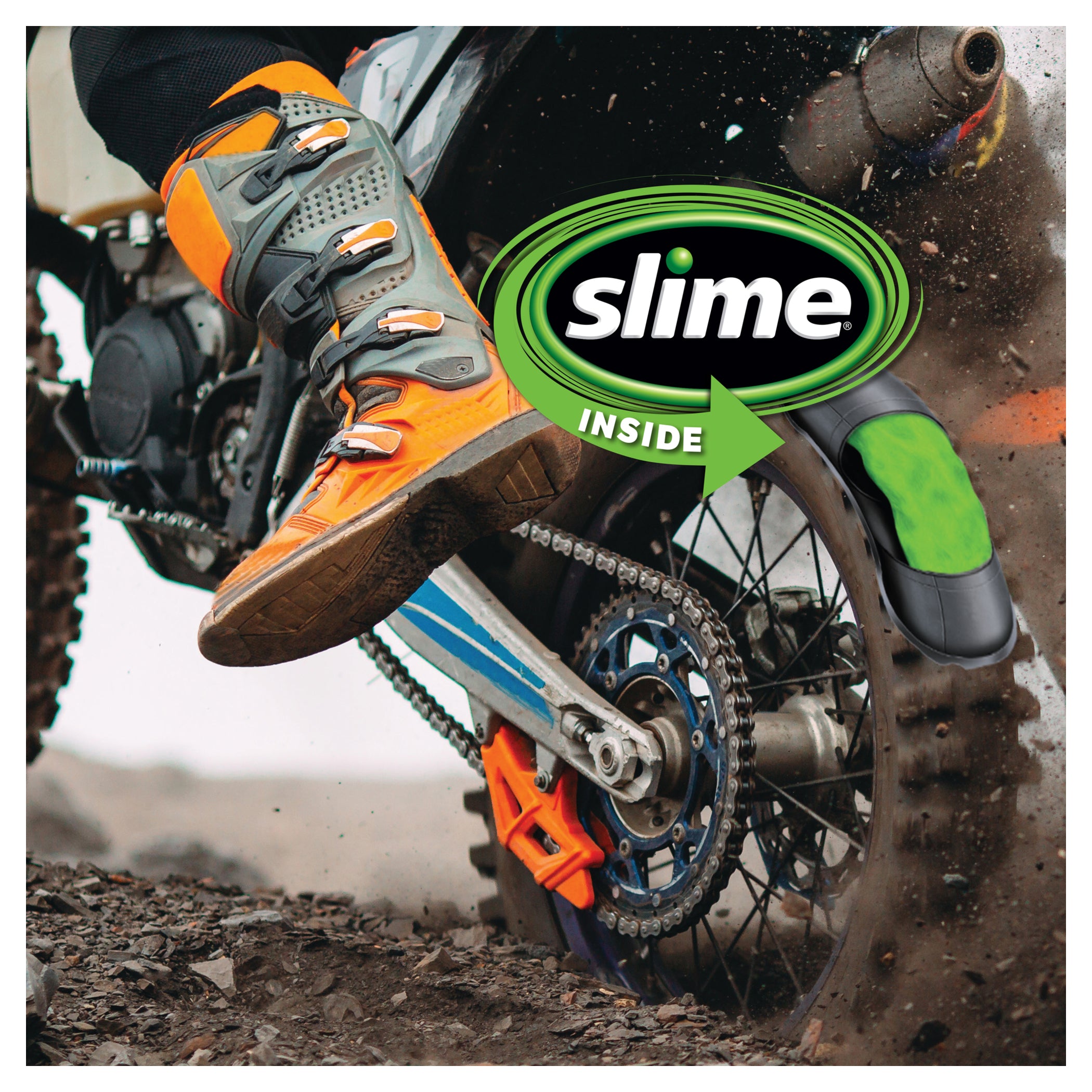 Kit Reparatie Pana Slime - Solutie Etansare Anvelope Moto
