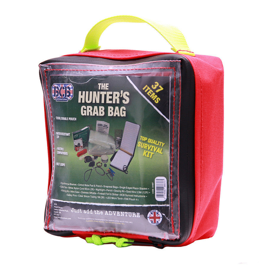 Kit Supraviețuire BCB Hunter's Grab Bag - Pregătire Completă, Gata de Acțiune